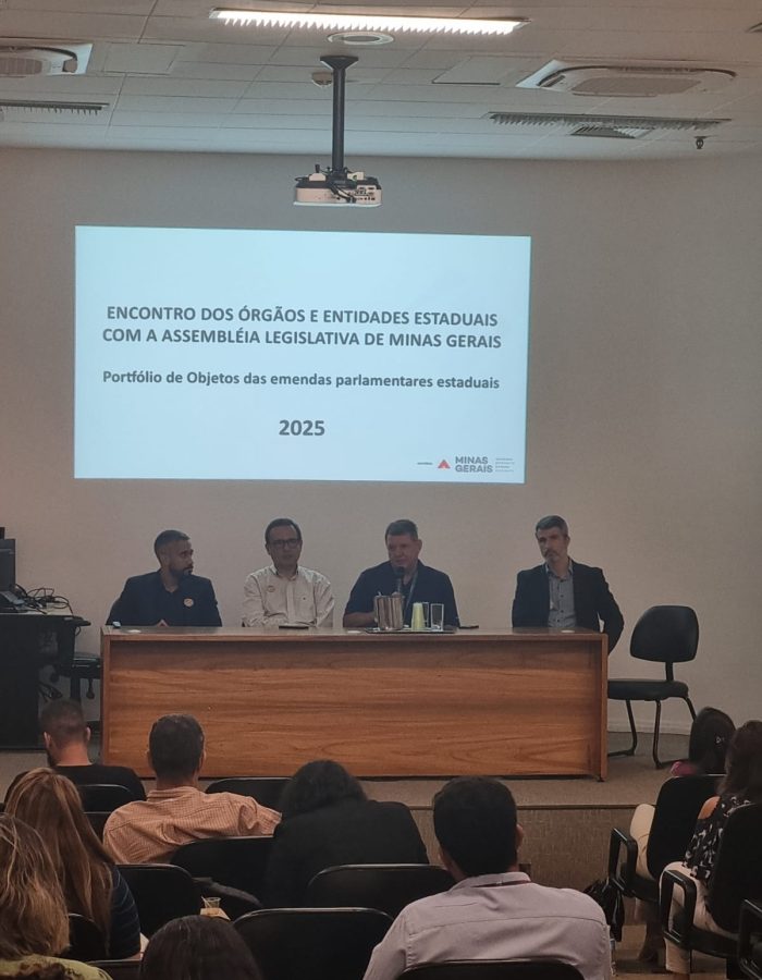 Foto do Encontro dos órgãos e entidades estaduais com a ALMG - Portfólio de Objetos das emendas parlamentares estaduais 2025”